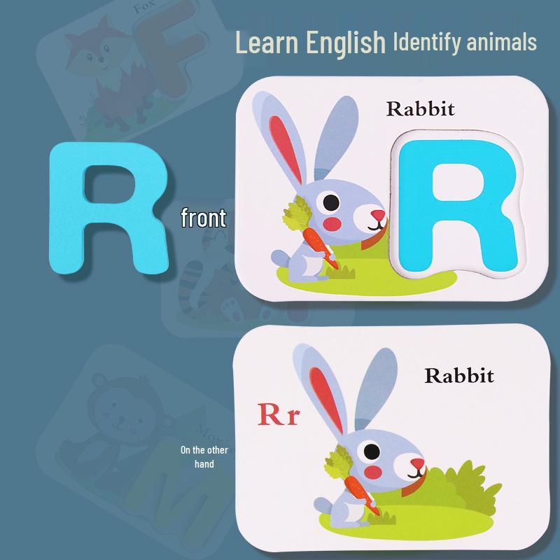 Kids' Alphabet & Spelling Game – Early Education Flashcards & Puzzle Blocks