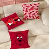 Cartoon Cclifford The Big Red Dog Pillow Case Suitable For Bedrooms Living Rooms Cars Home Decoration