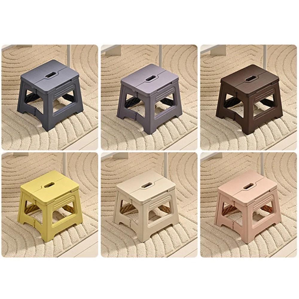 Утолщенный складной табурет складная подставка для ног многоцелевая маленькая скамейка для детей