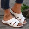 New Open Toe Trend Women's Sandals Summer New Soft Sexy Women's Sandals Wedge Heel Casual Ladies Sandals Beach Shoes