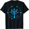 Zelda Breath Of The Wild Sheikah Eye Логотип Графическая футболка Футболка