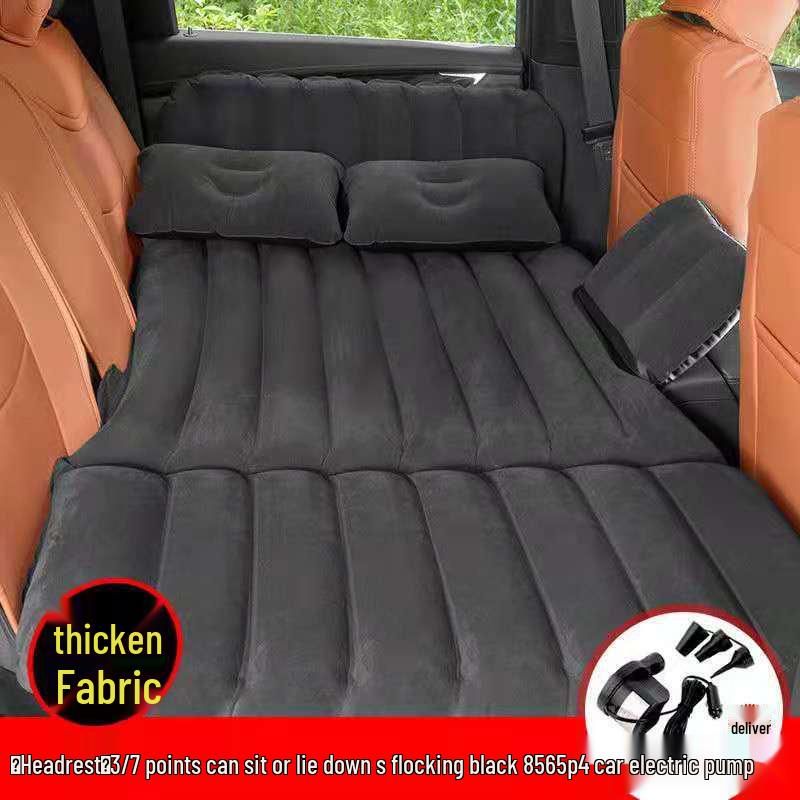 Надувной автомобильный матрас для внедорожников и седанов - складная дорожная кровать для сна и самостоятельных поездок.