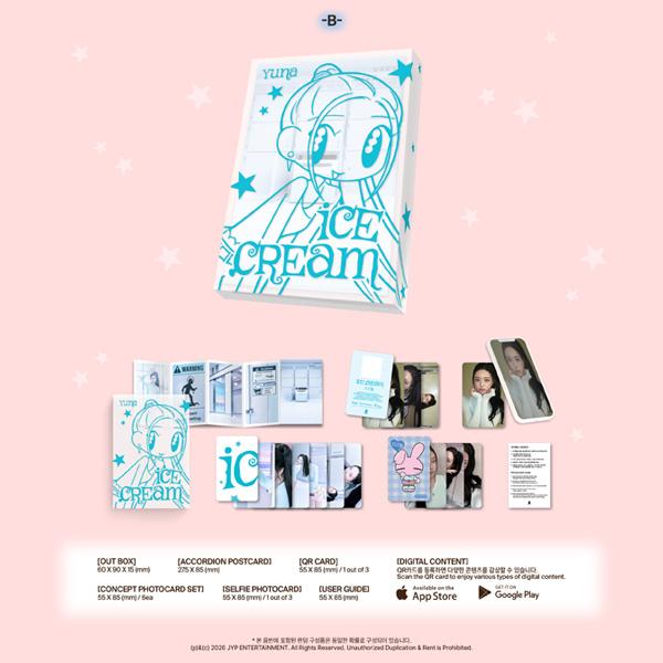 ЮНА (ITZY) - 1-й мини-альбом [Ice Cream] POCAALBUM