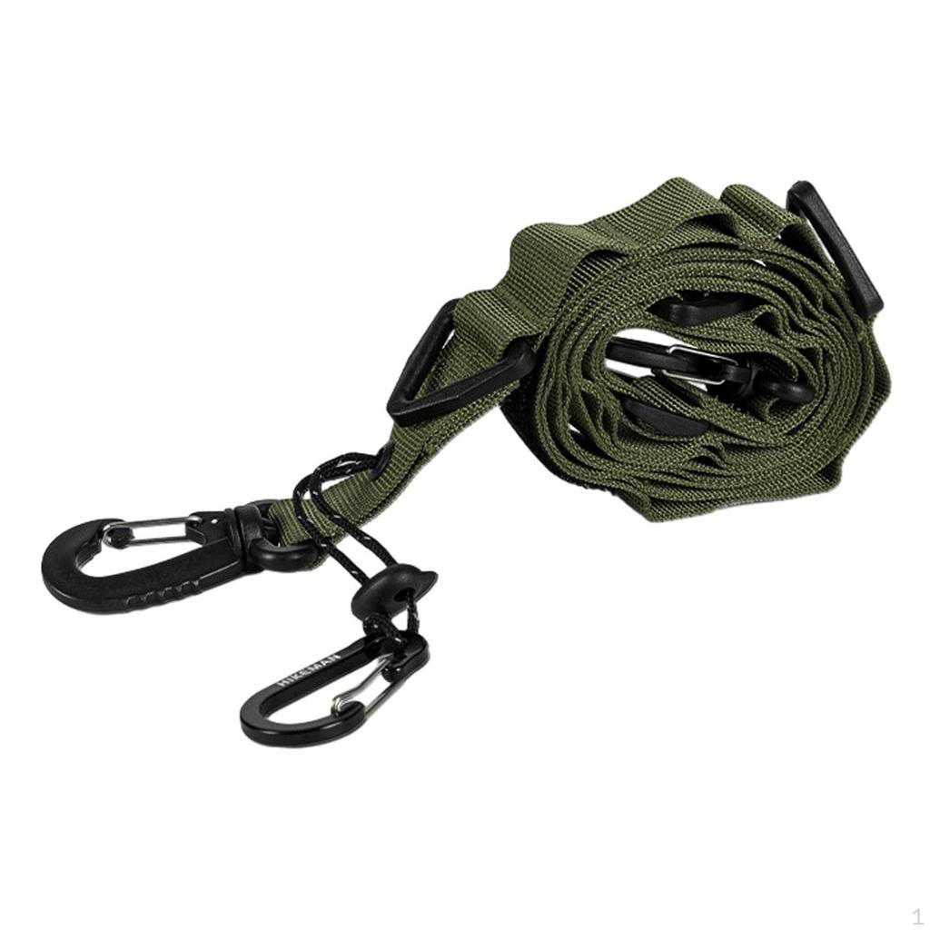 Кемпинговый ремень для подвешивания, ремень для хранения на кемпинге, портативный уличный подвесной трос с крючками для
