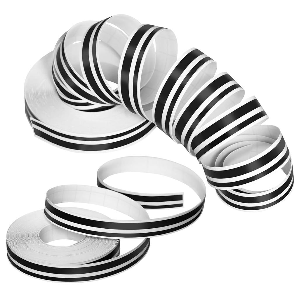 Spurtar Car Ptripe Tape, 2 Rolls X 32Ft Ptriping Automotive Tape Racing Stripes, Black Vinyl Ptripe Decals For Car, Motorcycle And Boat DIY