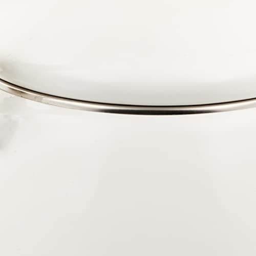 PEARL METAL Presage Enamel Kettle 2.5L White