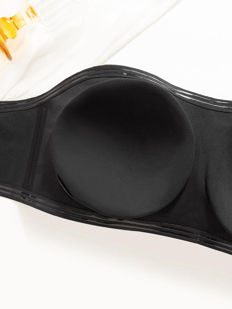 Cross-Border Exclusive Plus Size Strapless Adhesive Bandeau Bra