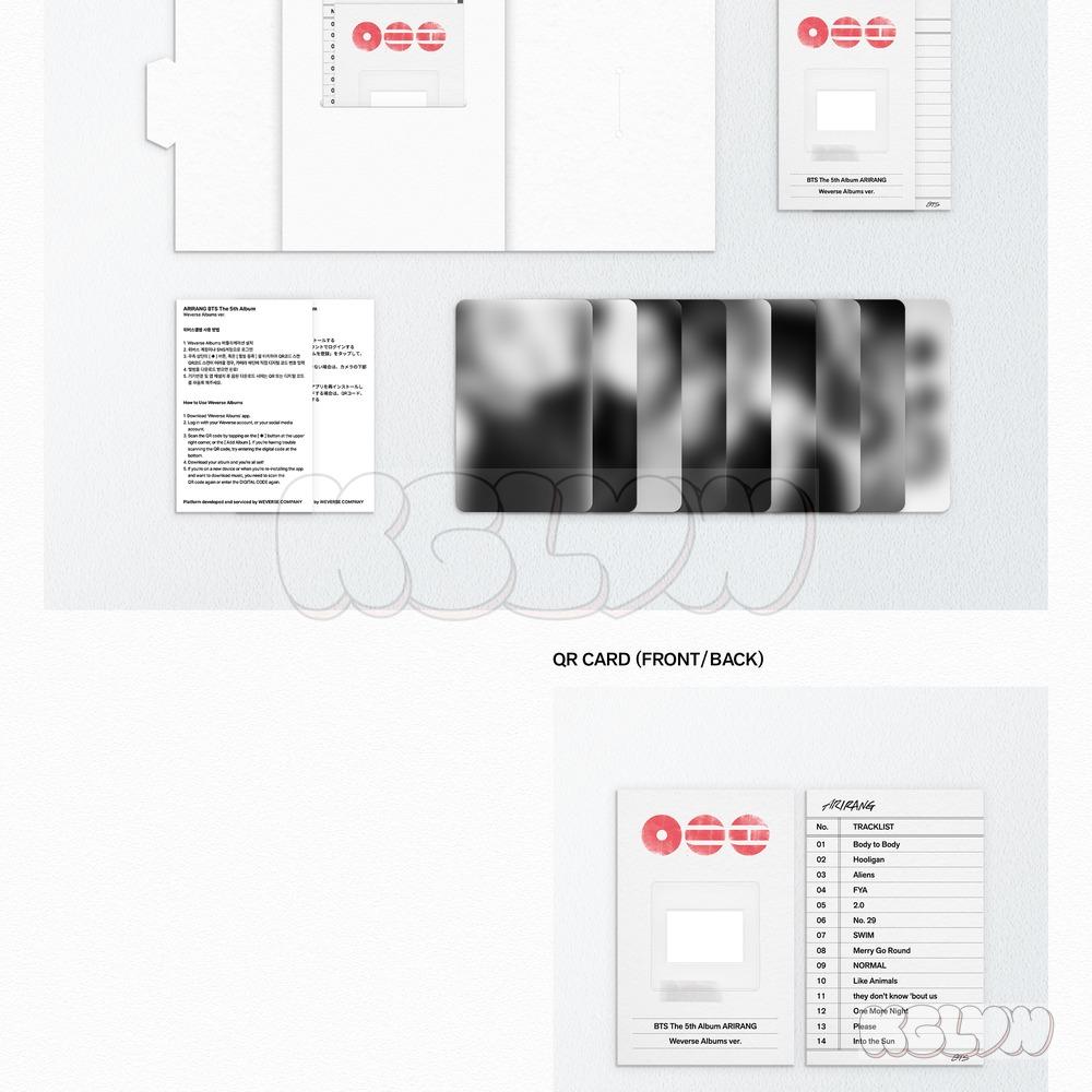 BTS ARIRANG Weverse Albums Вер Официальный K-POP Альбом CD