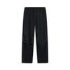 Li-Ning Simple Mid-Waist Solid Color Straight Leg Drawstring Knit Sports Pants Women Bottoms Black AKLV270-4