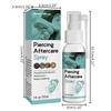 30 мл спрей для ухода за пирсингом, спрей для ухода за отверстиями для ушей, очиститель отверстий для сережек