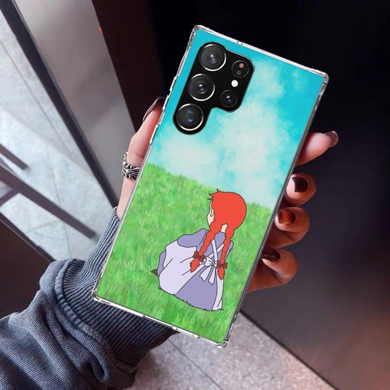A-Anne Of Green Gables Shirley Phone Case For Samsung Galaxy S23 S24 S25 Edge S26 Ultra S22 + S21 Plus S20 FE Cover Silicone Pri