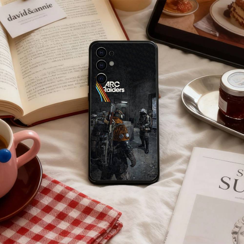 Тактический Кооперативный A-ARC R-Raiders Чехол для Телефона Для Samsung S 25,24,23,22,30,21,10,9,Ultra,Plus,Lite,FE,4,5 G Мягкий Черный Чехол