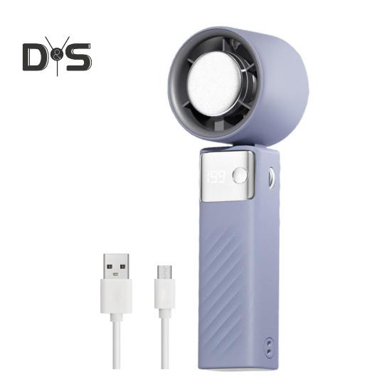 Маленький вентилятор персональный кондиционер 1-199 скоростей регулируемый сильный воздушный поток цифровой дисплей перезаряжаемый вентилятор воздушный охладитель