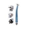 ELIJAH Dental 2/4Holes LED High Speed Handpiece Standard Head Single Water Spray Push Button Air Turbine Dentistry Instrument