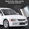 1:Масштаб 1:24 Модель игрушечного автомобиля Lancer Evolution IX M3 Street Car Звук Свет Амортизация Модели спортивных автомобилей Коллекционные Декоративные Подарки