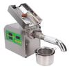 Stainless Steel Mini Oil Press Machine Automatic Nut Seeds Oil Press Extractor Cold Hot Press US