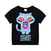 Kpop Demon Hunters Kids Clothing Short Sleeve Tee Cute Kpop Demon Hunters Tiger Harajuku T-shirt Men Women Boys Girls Black Top