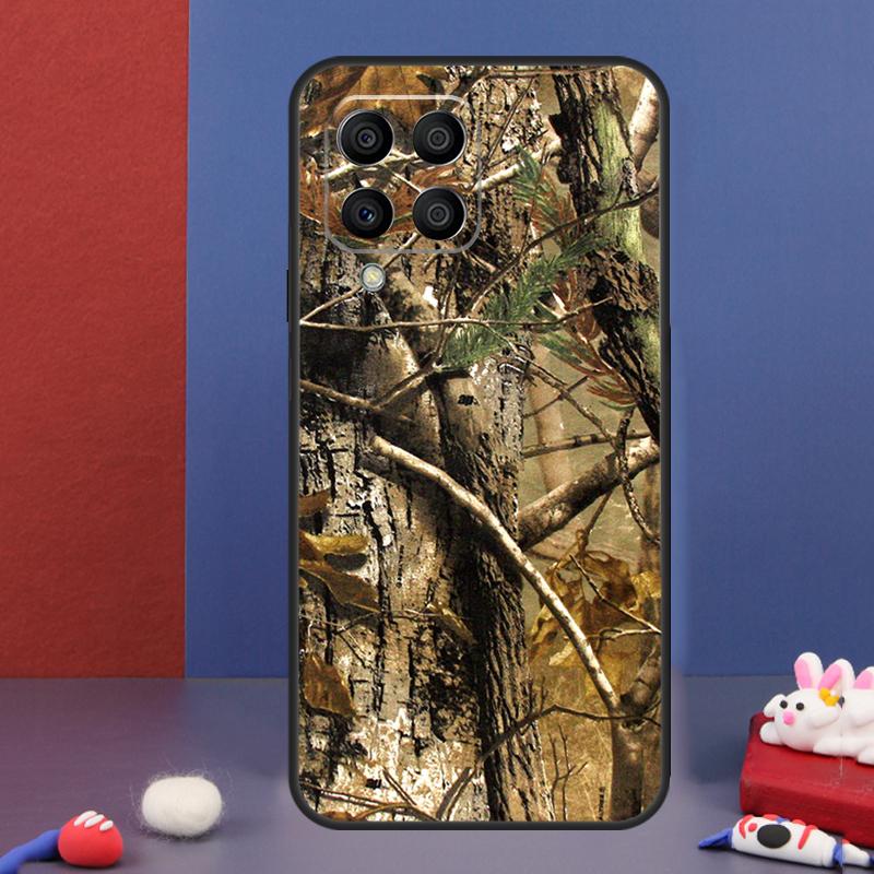 Чехол с камуфляжным рисунком для охоты для Samsung Galaxy M32 M52 M12 M16 M14 M54 M13 M33 M53 M56 M36 M31 M11 M35 M55 M15 M06