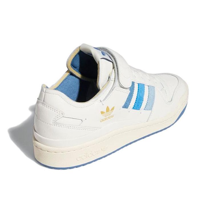 adidas Forum 84 Low White Altered Blue Кроссовки унисекс Cloud-White Pulse-Blue GW4333