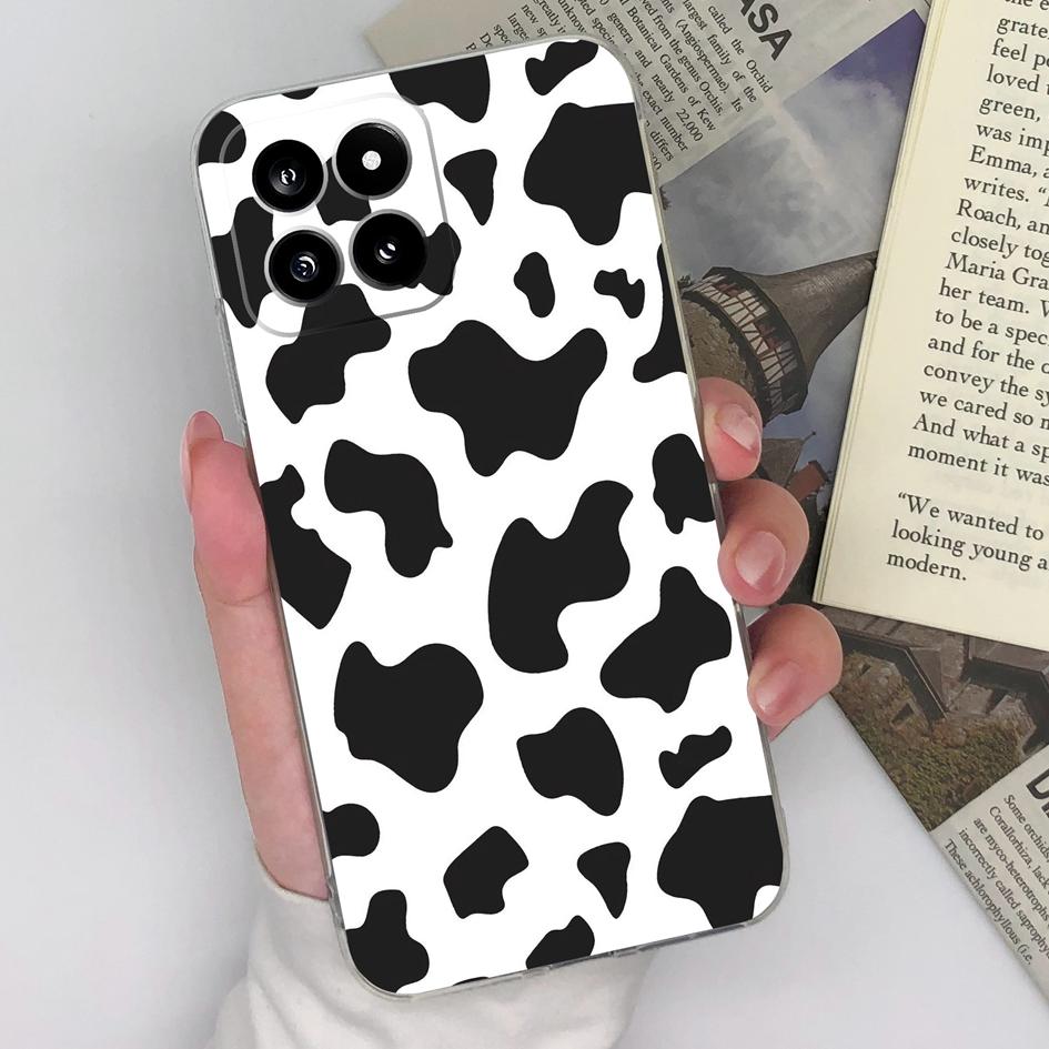 Cover For Xiaomi Poco X6 F5 Pro C51 C50 14 Case Phone Bags Clear TPU Soft Silicone Fancy Pattern Screen Protector High Quality Popular Capa For Xiaomi