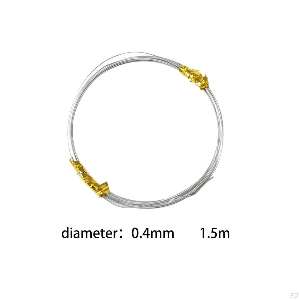925 пробы, проволока для бисероплетения, гибкая самодельная бижутерия, шнур для моделирования, для