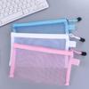 Bag Handbags Makeup Pouch Coin Purse Zipper Pouch Document Bag Mesh Zipper Case File Folders