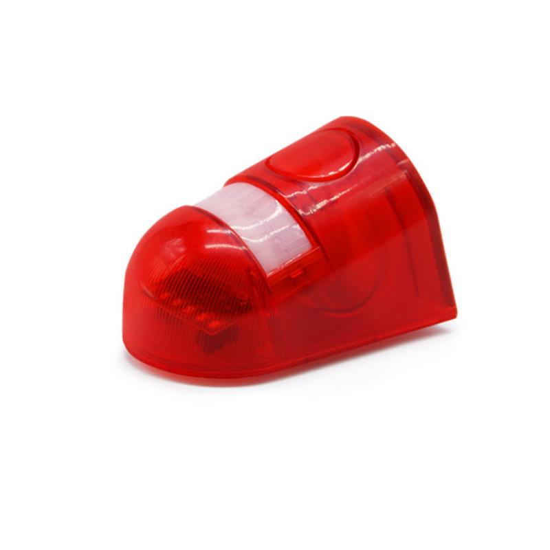 Wireless Solar Motion Alarm Light 120dB Siren IP65 Waterproof for Outdoor Patio Vegetable Garden Animal Repellent