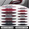For Cooper S F55 F56 F60 F53 F54 R55 R56 R60 R61 R58 F57 Cooper Works Metal Badge Car Body Decor Sticker Parts