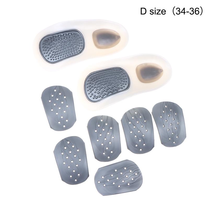 1 пара ортопедических полустелек для обуви, съемный массажер для стоп, стельки для обуви, облегчение боли в своде стопы, уход за стопами, аксессуары для обуви