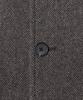 Musinsa Standard Manteco Herringbone Daddy Shoulder Double Long Coat [Brown]