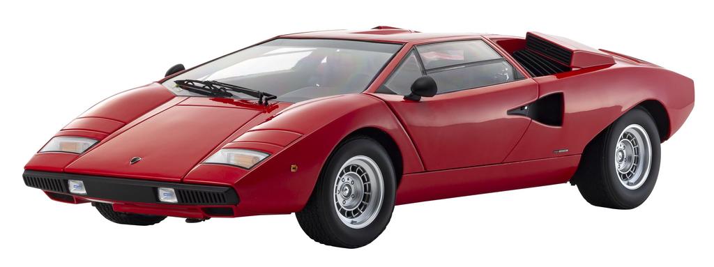 Kyosho Original Lamborghini Countach LP400 Завершенный продукт (красный)