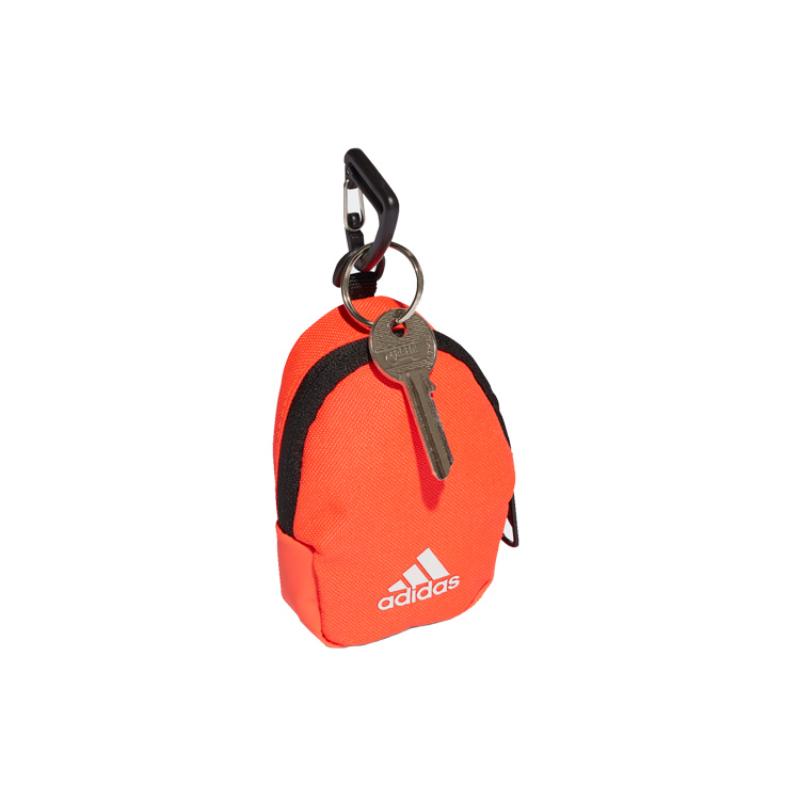 adidas Кулон из переработанного полиэстера с держателем для карт, чехлом для ключей и кошельком для монет, обычный, унисекс, оранжевый, Adidas H58201