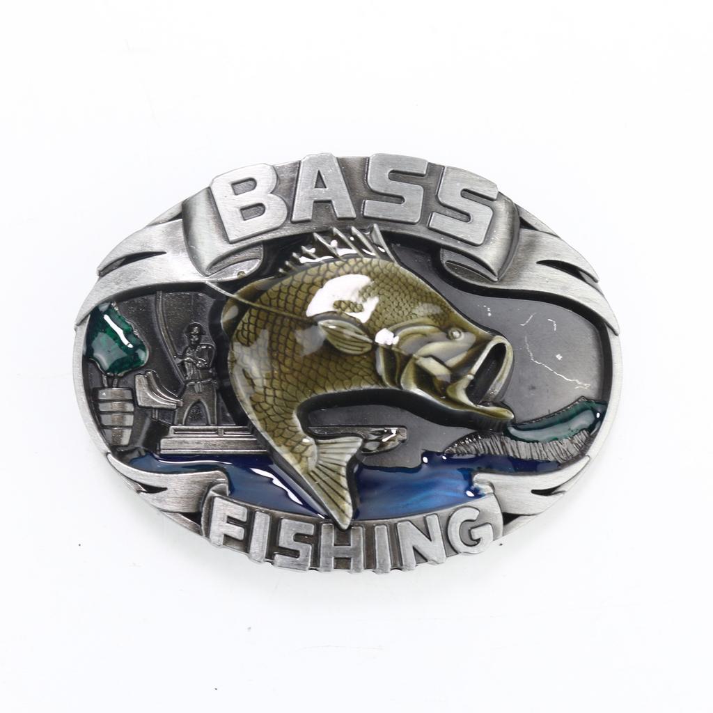 Пряжка для ремня из цинкового вестерна в стиле «Бык», «Рыбацкий орел», «Ретро-пряжка для ремня»