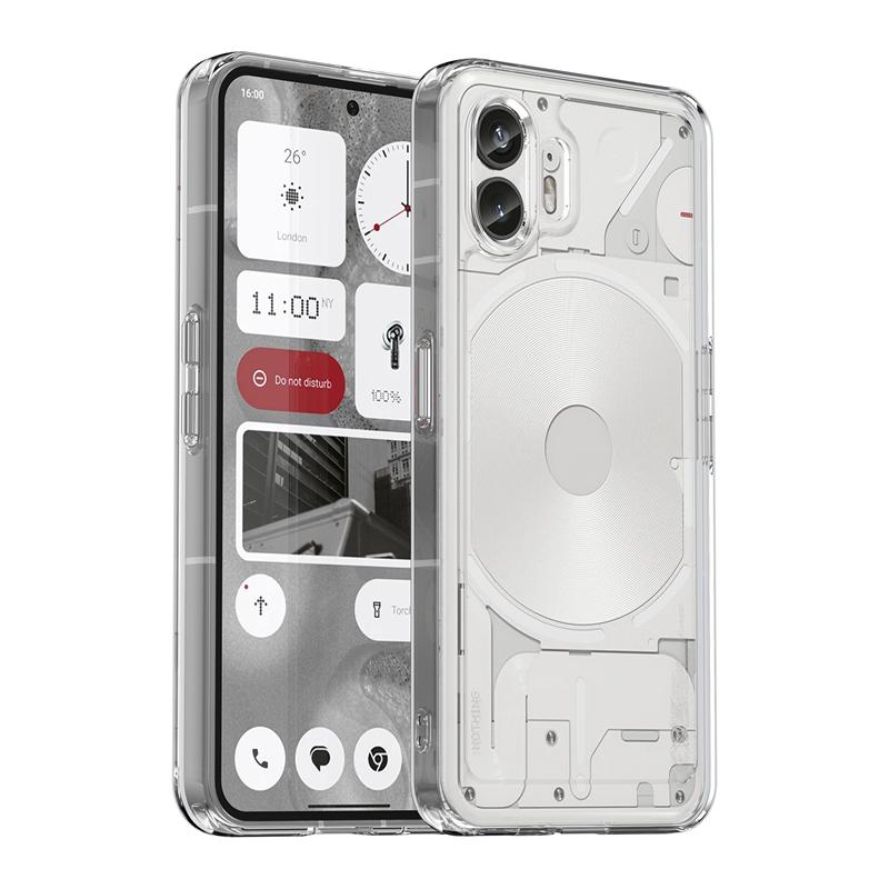 For Nothing Phone 2 Case for Nothing Phone 2 Cover Shell Capa Para Clear Shockproof Silicone Back Case For Nothing Phone 2 1