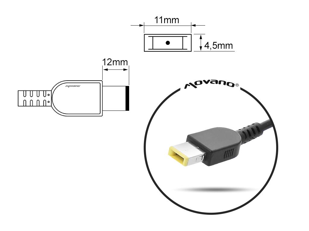 Зарядное устройство для Lenovo 20V 2.25A 45W 11.0x4.5mm Yoga
