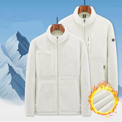 Мужские куртки Мужские зимние теплые пальто Флисовые толстые повседневные хлопковые пальто Спортивная одежда Толстовки больших размеров