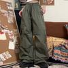 Fashion Casual Streetwear Woman Cargo Pants Wide Leg Pants Women High Waist Plus Size Y2K Trendy Loose Straight Office Lady Trousers