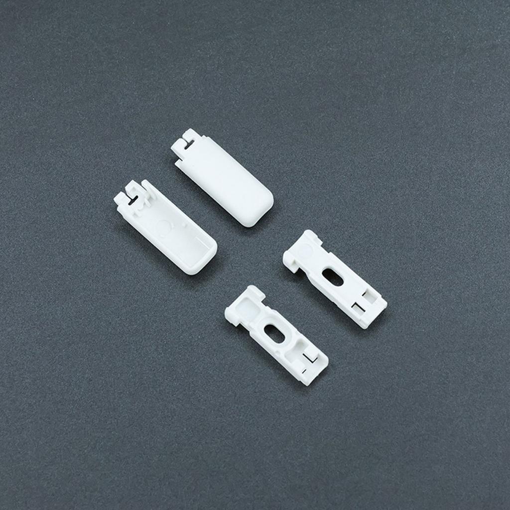 6PCS/Set Pleated Blind Spare Parts Clamp Carriers Tension Shoes For Tensioned Pleated Blinds For Adhesive Carriers