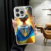 Сине-желтая украинская девушка Мягкий чехол для телефона для iPhone 15 16 17 Pro Max 17Air 16E 14 Plus 13 12 Mini Ударопрочный чехол Задняя крышка