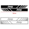 2Pcs Car Rearview Mirror Sticker Decal Waterproof Car Exterior Accessories For Jeep Wrangler Grand Cherokee Compass Renegade