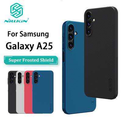 NILLKIN Чехлы для телефонов Samsung Galaxy A25 с суперматовым защитным экраном задняя крышка