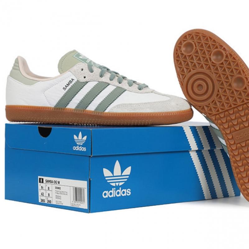 Adidas Кроссовки Samba Og W Cloud White Silver Green