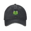 Take a deep breath Frog Baseball Cap Fishing cap funny hat winter hats for Unisex dad hat Unisexs Tennis Womens