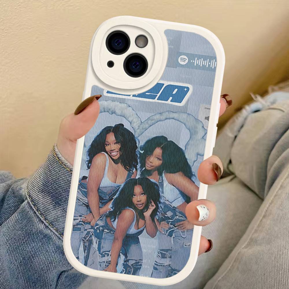 Star Singer S-Sza For IPhone 16 15 14 13 12 11 Pro Max Plus Leather Phone Cover