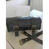 Motorcycle Leather Pouch Panniers Black Side Saddle Bag Saddlebags Bags Tool 3