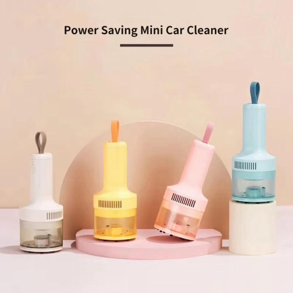 Strong Suction Desktop Vacuum Cleaner Low Noise Keyboard Dust Buster Mini Handheld Vacuum Car Use