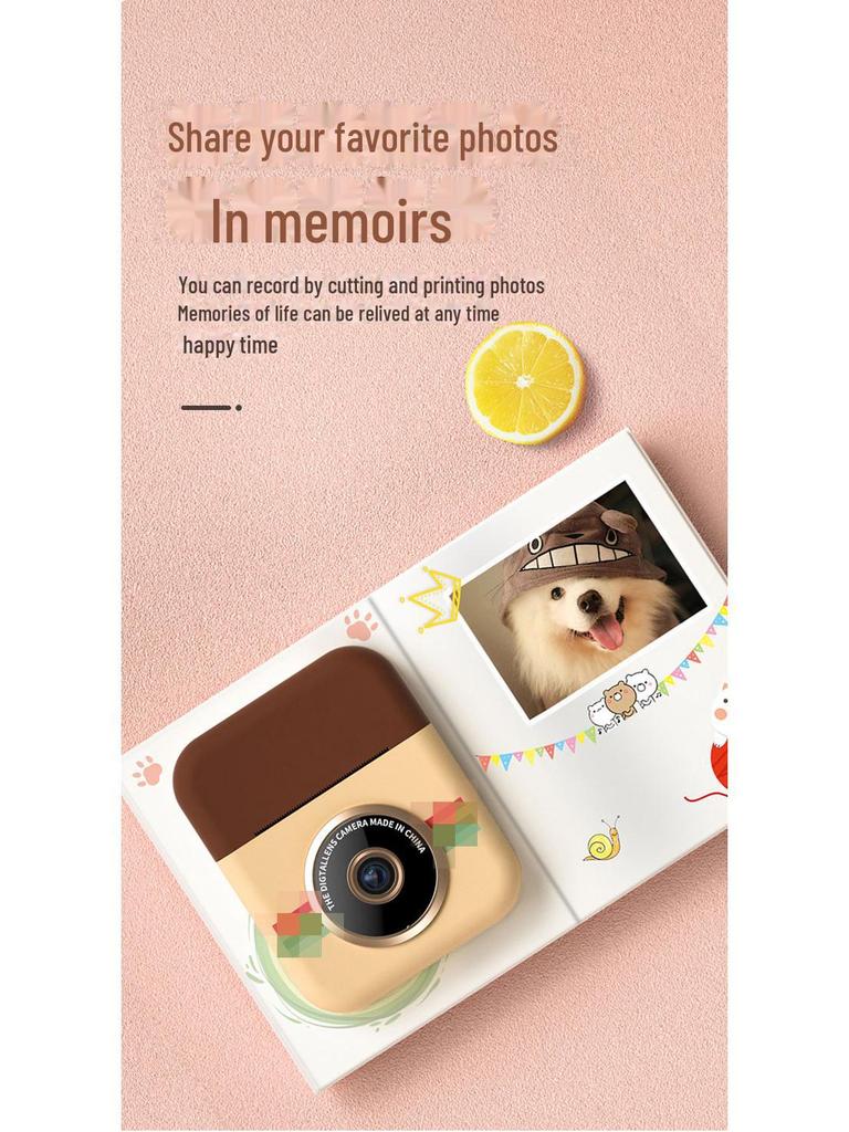 Детская камера A7 с двойной камерой HD и функцией мгновенной печати