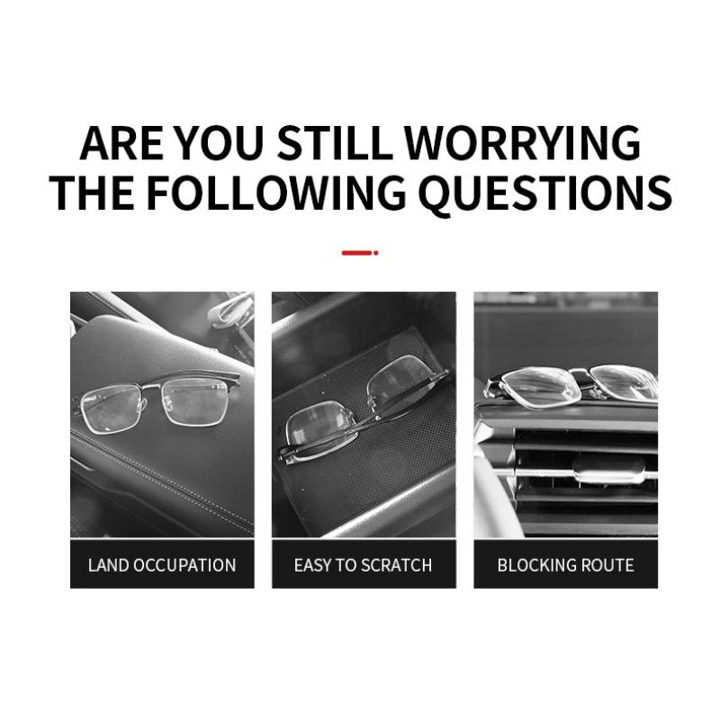 Автомобильный солнцезащитный козырек, коробка для очков, зажим для солнцезащитных очков, держатель для карт и билетов, подставка для Skoda Fabia Kodiaq Kamiq Superb Yeti Octavia Enyaq Rapid Karoq Derivati