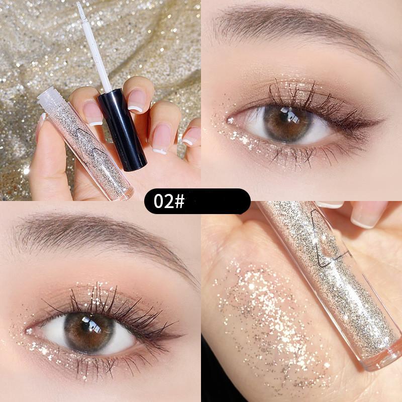 Жидкие тени для век One Drop слезные блестки Блеск и поляризационный монохромный хайлайтер Eyeshadow Solution