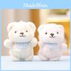 Cute And Cozy Plush Bear Keychain Adorable Stuffed Animal Doll For Gifts And Play